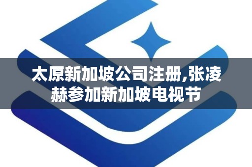 太原新加坡公司注册,张凌赫参加新加坡电视节