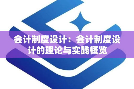 会计制度设计：会计制度设计的理论与实践概览