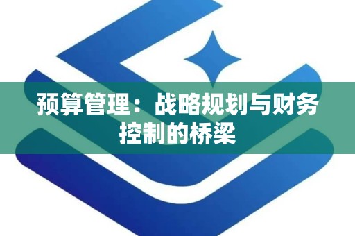 预算管理：战略规划与财务控制的桥梁
