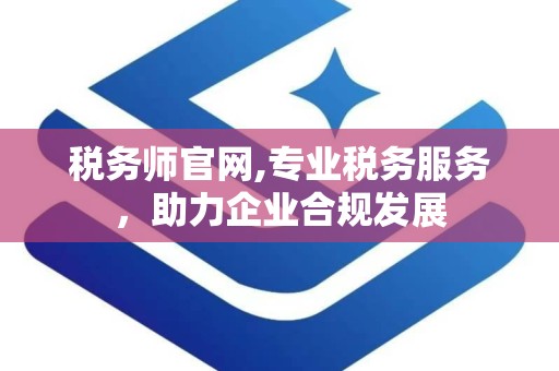 税务师官网,专业税务服务，助力企业合规发展