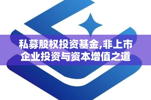私募股权投资基金,非上市企业投资与资本增值之道