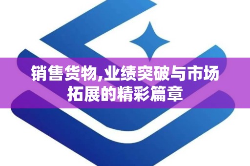 销售货物,业绩突破与市场拓展的精彩篇章