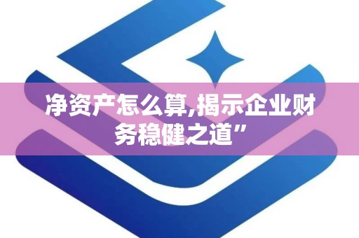 净资产怎么算,揭示企业财务稳健之道”