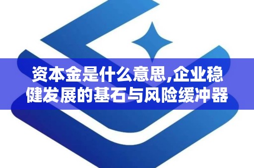 资本金是什么意思,企业稳健发展的基石与风险缓冲器
