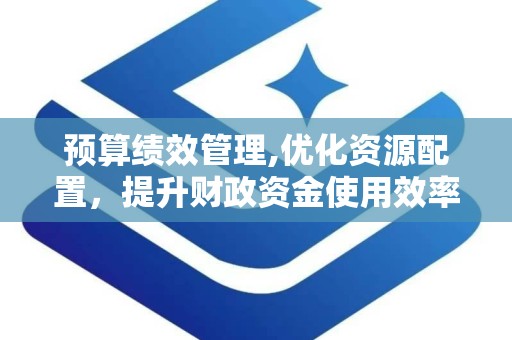 预算绩效管理,优化资源配置，提升财政资金使用效率的路径探索