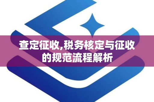 查定征收,税务核定与征收的规范流程解析