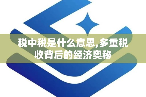 税中税是什么意思,多重税收背后的经济奥秘