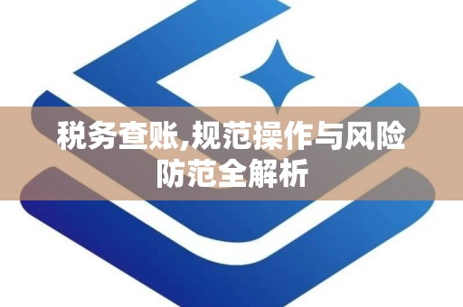 税务查账,规范操作与风险防范全解析