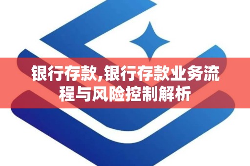 银行存款,银行存款业务流程与风险控制解析