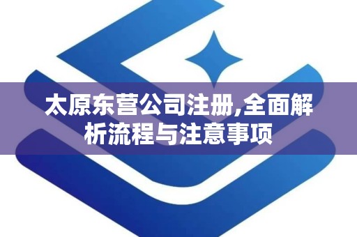 太原东营公司注册,全面解析流程与注意事项